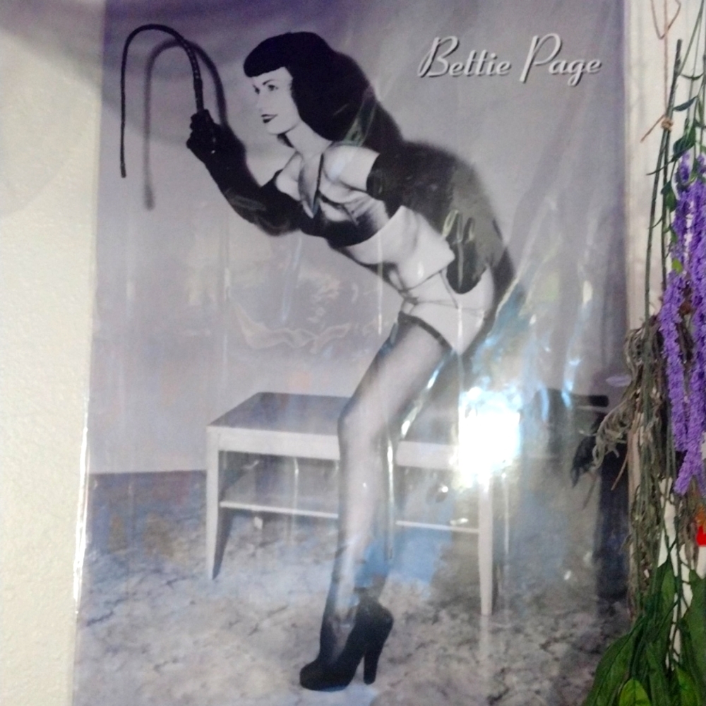 Large Bettie Page poster